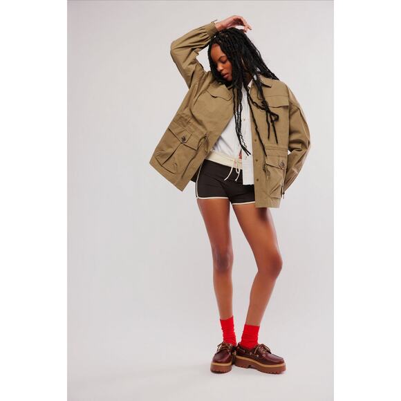 Free People NWT OOFWear Oversized Rain Duster Style 88118211 Size Large - Picture 14 of 15